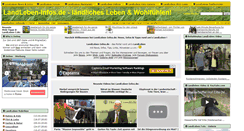 Desktop Screenshot of landleben-infos.de